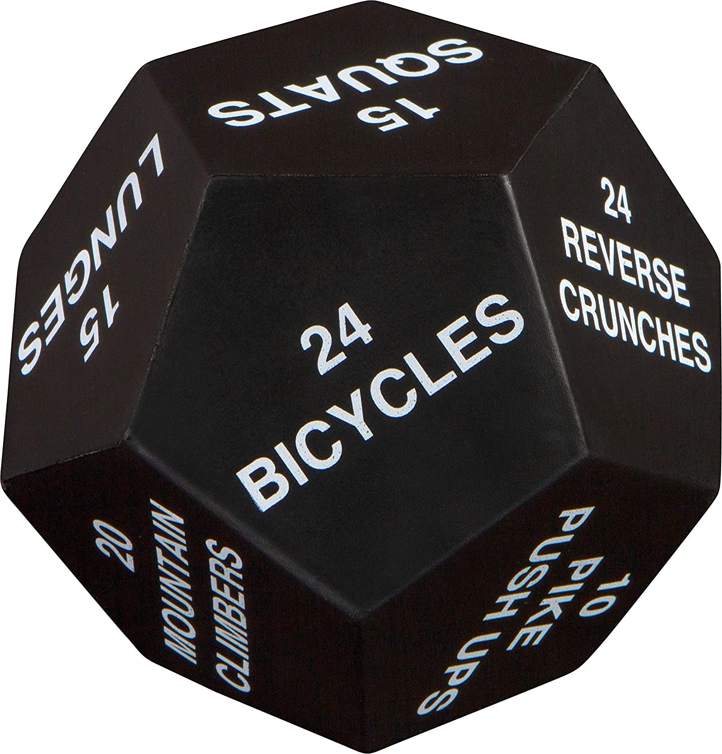 Exercise Dice for Home Fitness, Workouts, WOD, Cardio, HIIT, and Sports